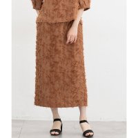 Honeys/ハニーズ Honeys ジャカードナロースカート ボトムス スカート ナロースカート ロングスカート ロング丈 セットアップ ジャカード Iライン レディース/508312245