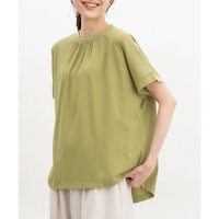 Honeys/ハニーズ Honeys フレンチスリーブトップス トップス カットソー 半袖 ハニさら UVカット 接触冷感 速乾ドライ フレンチ袖 綿混 無地 フェミニン レ/508312320