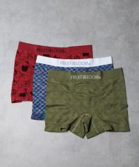 ar/mg/エーアールエムジー ar/mg 【FRUIT OF THE LOOM】バスケット成型ボクサー 3P SET 【返品不可商品】/508312457