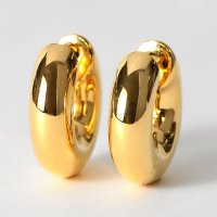 TOMWOOD/トムウッド TOM WOOD ピアス チャンキー Hoops Small Gold 100154 S925 GOLD/508312640