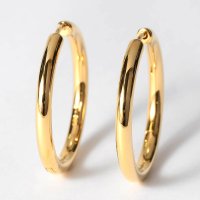 TOMWOOD/トムウッド TOM WOOD ピアス クラシック Hoops Large Gold 100190 GOLD/508312642