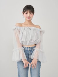 Darich/ダーリッチ Darich オフショルチュールボリュームトップス/508316642