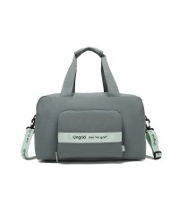 UNGRID bag/アングリッド Ungrid 撥水軽量ソフトナイロン ロゴテープ折り畳みラージボストンバッグ(33L）/508316779