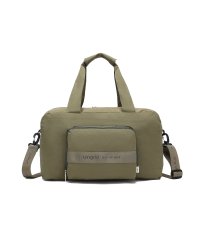 UNGRID bag/アングリッド Ungrid 撥水軽量ソフトナイロン ロゴテープ折り畳みラージボストンバッグ(33L）/508316779