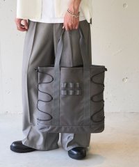 MAISON CLUB/メゾンクラブ MAISON CLUB ドローコード付きトートバック A4サイズ / M－65 MA－1 A4収納可能 大容量 マザーズバッグ/508316810