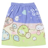 cinemacollection/シネマコレクション cinemacollection すみっコぐらし ラップタオル プールスカートタオル 60丈 UFO サンエックス 犬飼タオル 海プール 着/508316907