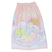 cinemacollection/シネマコレクション cinemacollection すみっコぐらし ラップタオル プールスカートタオル 80丈 ゆりかご サンエックス 犬飼タオル 海プール /508316911
