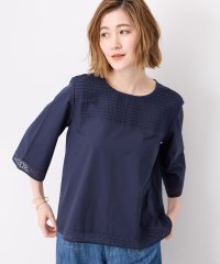 Petit Honfleur/プチ オンフルール Petit Honfleur ピンタックレースブラウス/508317199