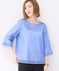 Petit Honfleur/プチ オンフルール Petit Honfleur ピンタックレースブラウス/508317199