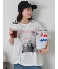ehka sopo/プリントタックTシャツ/508317206