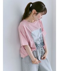 ehka sopo/プリントタックTシャツ/508317206
