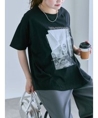ehka sopo/プリントタックTシャツ/508317206