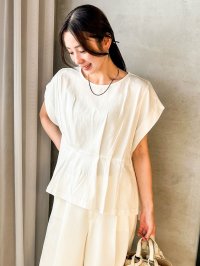 LAUTREAMONT/ロートレアモン LAUTREAMONT 【WEB限定】ライトドライペプラムカットソー/508317242