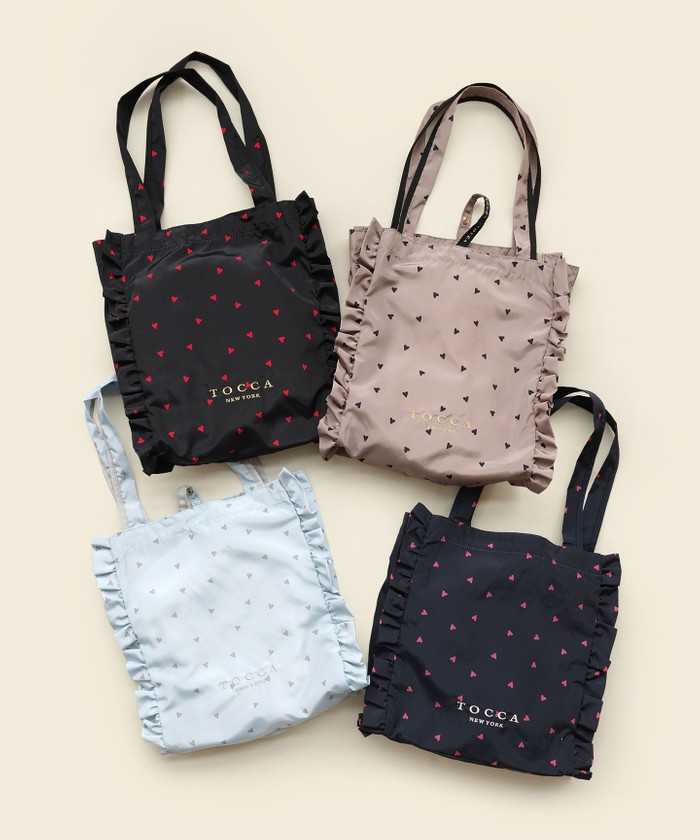 新品【TOCCA】DANCING LOVE FRILL SUBBAG サブバッグ WEB・SOME STORES LIMITED】DANCING TOCCA SUBBAG – TOCCA