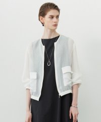 ICB（LARGE SIZE）/【洗える】Ta/Peメッシュ ブルゾン/508317449