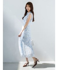 SNIDEL/Sustainableヘアラインフラワープリントワンピース/508317460