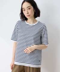 DECOY Since1981/デコイ DECOY 部分シアーボーダーTシャツ/508317493