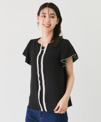 JAYRO/配色ラインブラウス/508317497