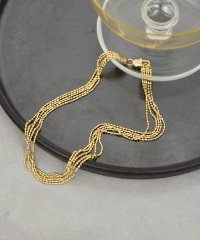 GALLARDAGALANTE/5連チェーンショートネックレス/508317625