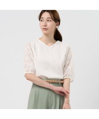 TOKYO SHIRTS/トーキョーシャツ TOKYO SHIRTS オパール袖 プルオーバー 五分袖 レディース/508317639