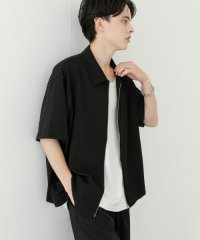 SENSE OF PLACE by URBAN RESEARCH/ZIPショートスリーブルーズシャツ/508317698