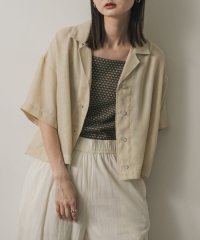 SENSE OF PLACE by URBAN RESEARCH/リネンライクメッシュシャツ/508317710