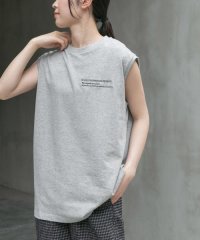 URBAN RESEARCH DOORS/FORK&SPOON　エンブロイダリーノースリーブTシャツ/508317732