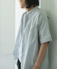 URBAN RESEARCH DOORS/TC バンドカラー ショートスリーブシャツ/508317755