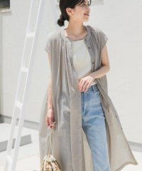URBAN RESEARCH DOORS/コットンボイルギャザーフレンチワンピース/508317762