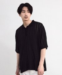 RATTLE TRAP/ストライプシアーポロシャツ/508317951