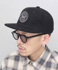 QUARTER GALLERY/クォーターギャラリー QUARTER GALLERY サークルパッチ デニム 平ツバ ベースボールキャップ/508318332