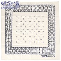 Velva Sheen/ベルバシーン Velva Sheen BANDANNA (CROSS) MADE IN USA WHITE [161516]/508318462