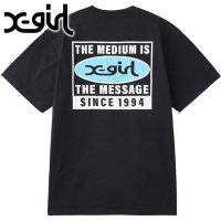 X-girl/エックスガール X－girl BOX LOGO S/S TEE WHITE [105258011001]/508318507