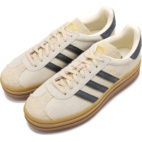 adidas/アディダス adidas GAZELLE BOLD W クリームホワイト/コアブラック/サンドストレータ [LYU93/JS3892]/508318545