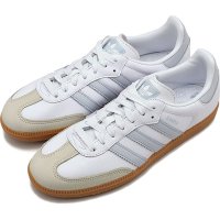 adidas/アディダス adidas SAMBA OG W フットウェアホワイト/ハローブルー/オフホワイト [NKG95/IE0877 SS24]/508318567