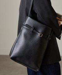MAISON BREEZE/メゾンブリーズ MAISON BREEZE シボレザー ベルト付きワンショルダートートバッグ A4サイズ収納可能/508318618