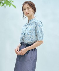 J.PRESS LADIES/【洗える】LIBERTY バンドカラー ブラウス/508318835