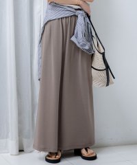 NIJYUSANKU（LARGE SIZE）/【WEB&一部店舗限定/接触冷感/洗える】ツイストコットンプレーティング スカート/508318849