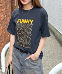 futier land/フューティアランド Futier Land FUNNYロゴプリント半袖Tシャツ/506353450
