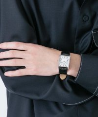 NANO universe/SEIKO/セイコー コラボレーション スクエア ブラック/508067718