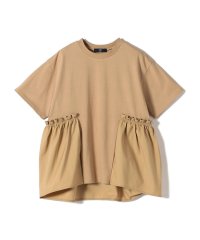 SHIPS Colors WOMEN/SHIPS Colors:〈手洗い可能〉ドッキング ペプラム ショートスリーブ トップス◇/508145531
