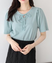 BLUEEAST/ブルーイースト BLUEEAST パイピングリボンタックTシャツ/508173658