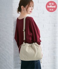 ikka/PUパフ巾着ショルダーバッグ/508213458