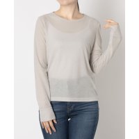 Pizzo Bianco/ピッツオ ビアンコ Pizzo Bianco ライトテレコクルーネックカットソー/508259906