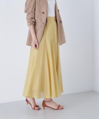 NATURAL BEAUTY BASIC/シャイニーシアーボイルスカート/508284581