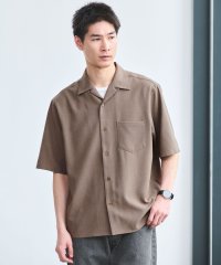 green label relaxing/ドライ ドビーストレッチ ジャストルーズ オープンカラーシャツ/508288946