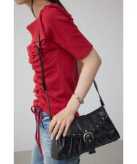 AZUL by moussy/スタッズフラップギャザーバッグ/508298724
