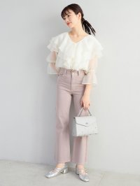 MAJESTIC LEGON/マジェスティックレゴン MAJESTIC LEGON 美脚フレアパンツ/508299875