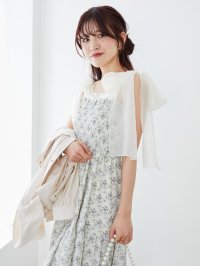 MAJESTIC LEGON/マジェスティックレゴン MAJESTIC LEGON 2way肩リボンキャミワンピ/508299883