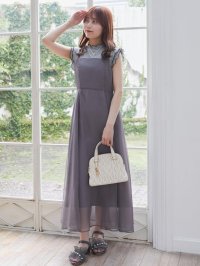 MAJESTIC LEGON/マジェスティックレゴン MAJESTIC LEGON シアーレディキャミワンピ/508299884